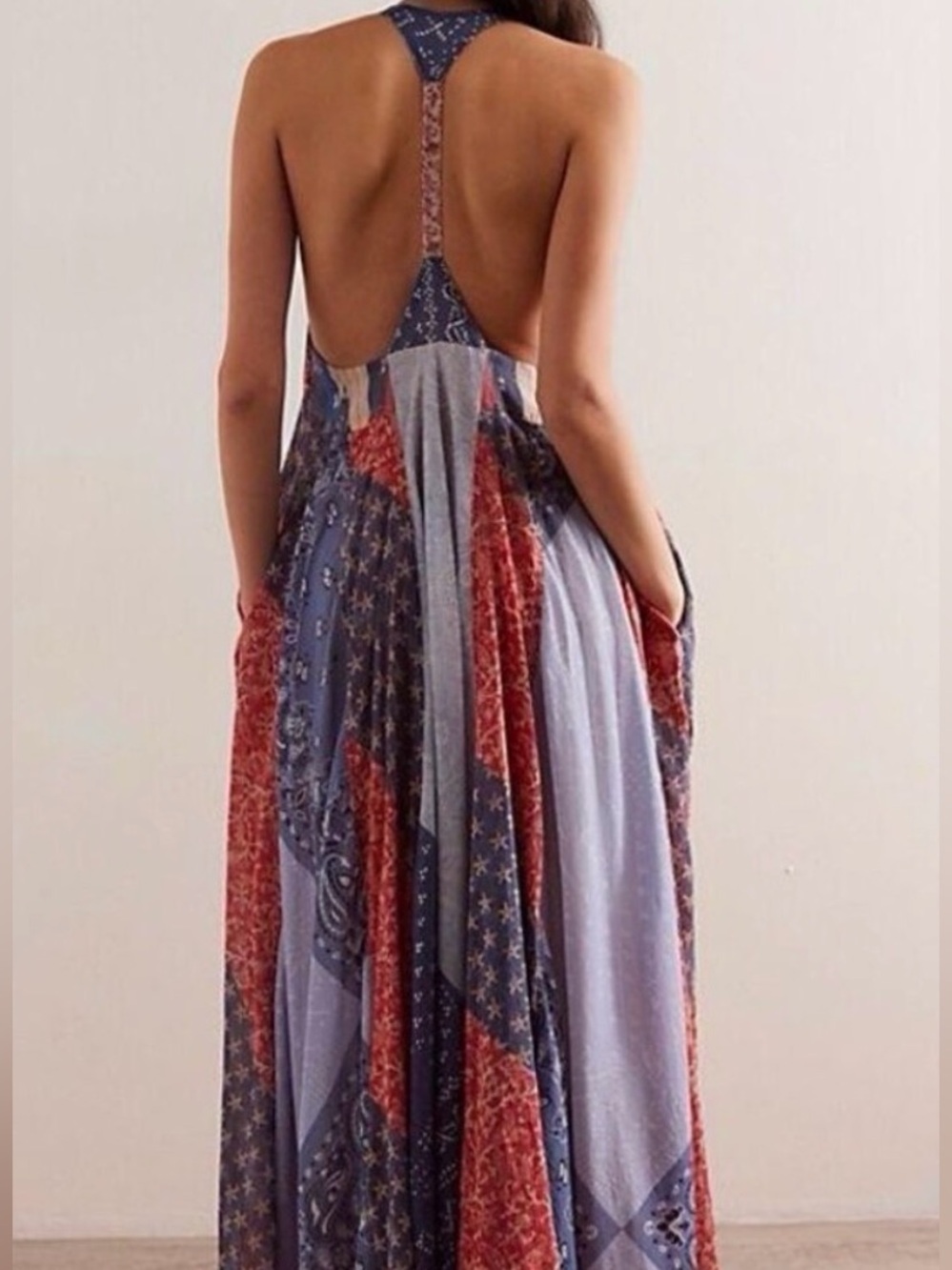 Free People Heritage Maxi Dress - L - Picture 7 of 9